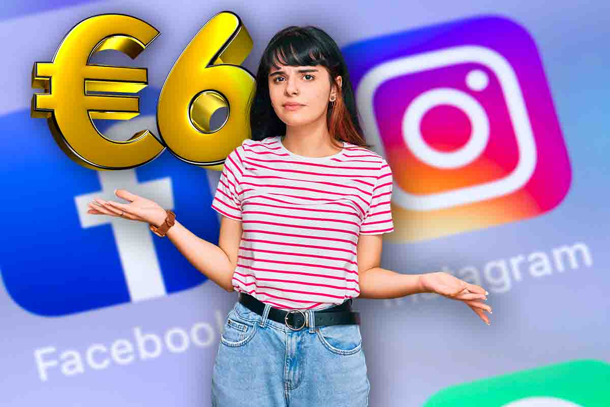 Facebook Instagram 6 euro obbligo UE