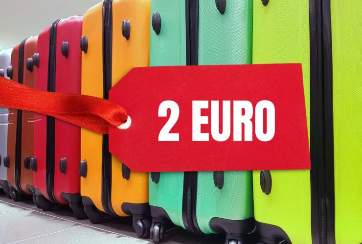 Come funziona davvero l'offerta delle valigie a 2 euro