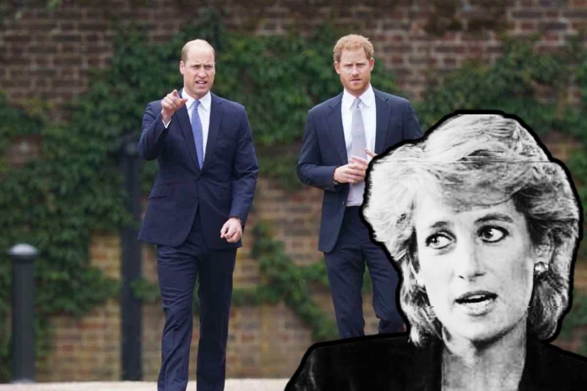 William e Harry hanno infranto i sogni di Lady Diana