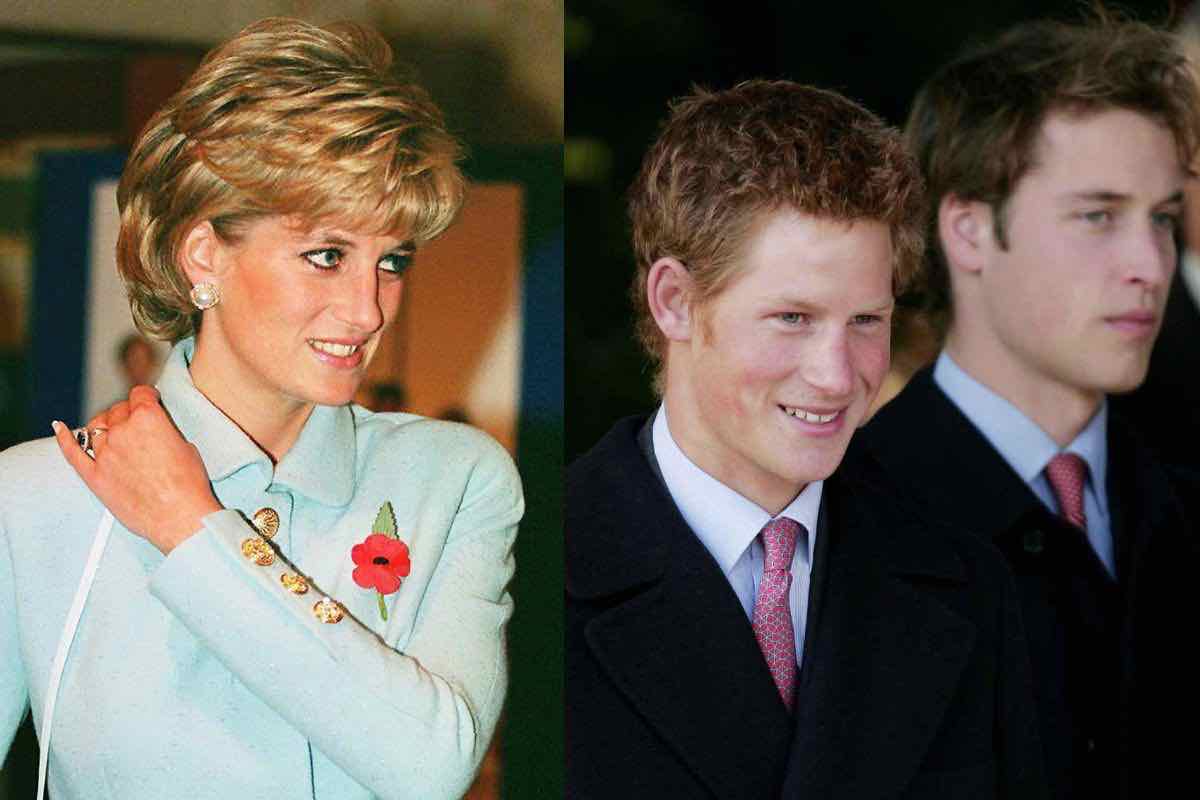 William e Harry hanno infranto i sogni della madre 